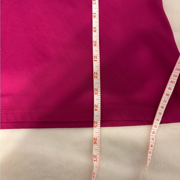 Nike Pro Hyperwarm Dry-Fit Women's Half-Zip Pink and Orange Pullover Snug Size M - Picture 4 of 9